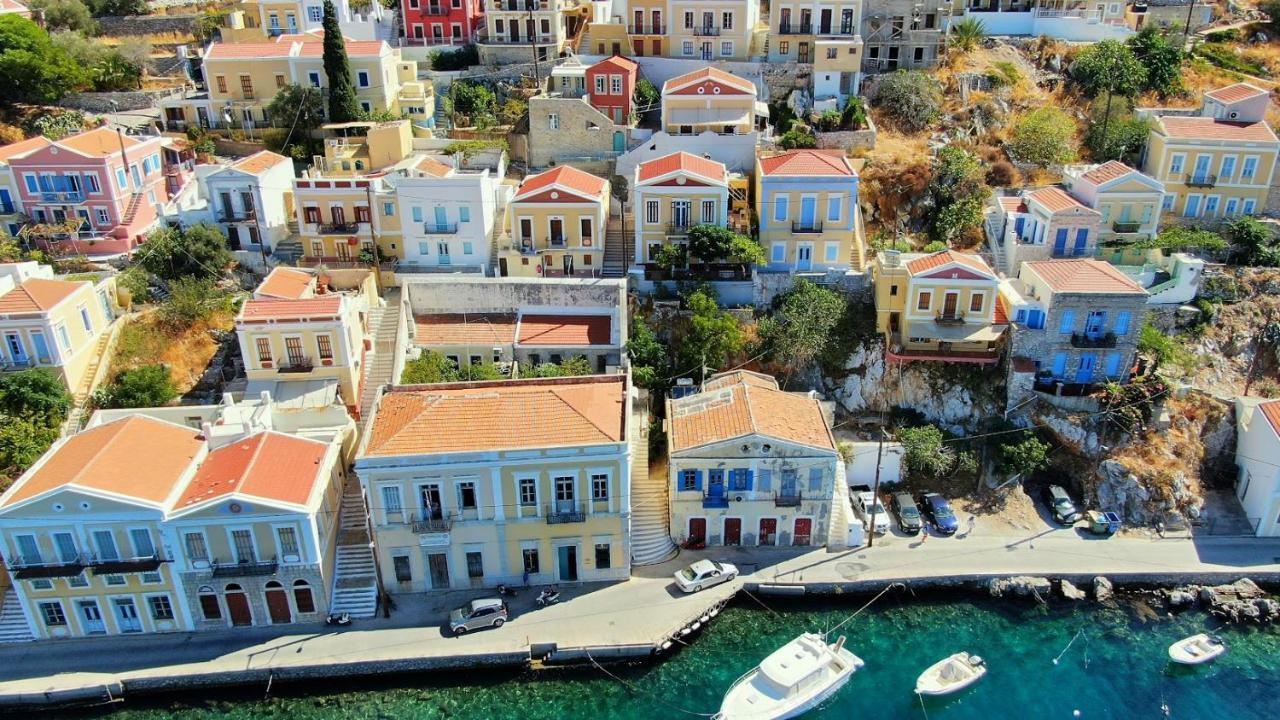 Pitini Sevasti House Villa Sými Luaran gambar
