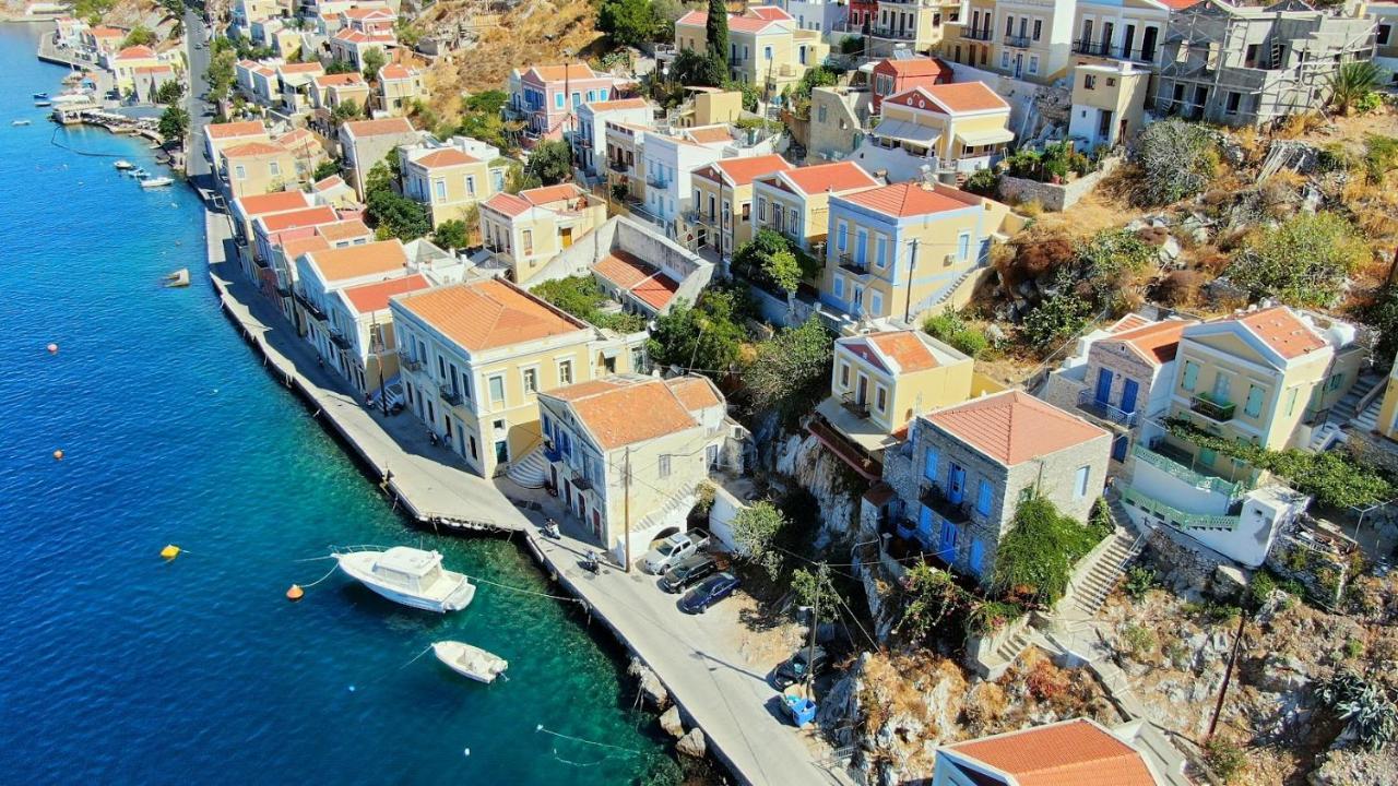 Pitini Sevasti House Villa Sými Luaran gambar